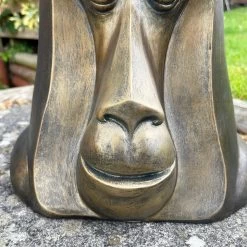 Darthome Limited Gold Monkey Head Planter Large -Décor Dreams Shop IMG E5325 edited63