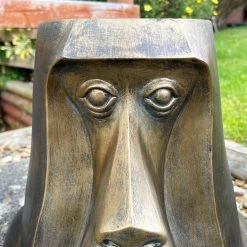 Darthome Limited Gold Monkey Head Planter Large -Décor Dreams Shop IMG E5326 edited64