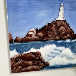 Darthome Limited Lighthouse Island Ceramic Art Tile 8x8" -Décor Dreams Shop IMG E5351