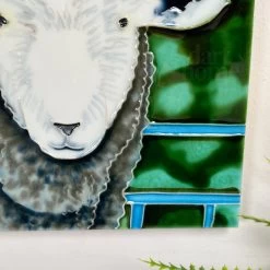Darthome Limited Sheepish Look Ceramic Art Tile 8x8" -Décor Dreams Shop IMG E5379