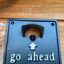 Darthome Limited Take Your Top Off Cast Iron Wall Bottle Opener -Décor Dreams Shop IMG E5771 edited42