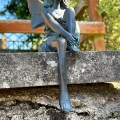 Darthome Limited Shelf Sitting Bronze Fairy Ornament -Décor Dreams Shop IMG E5851 edited109