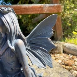 Darthome Limited Bronze Sitting Flower Fairy Ornament 13 Darthome Limited Bronze Sitting Flower Fairy Ornament -Décor Dreams Shop IMG E5864 edited120