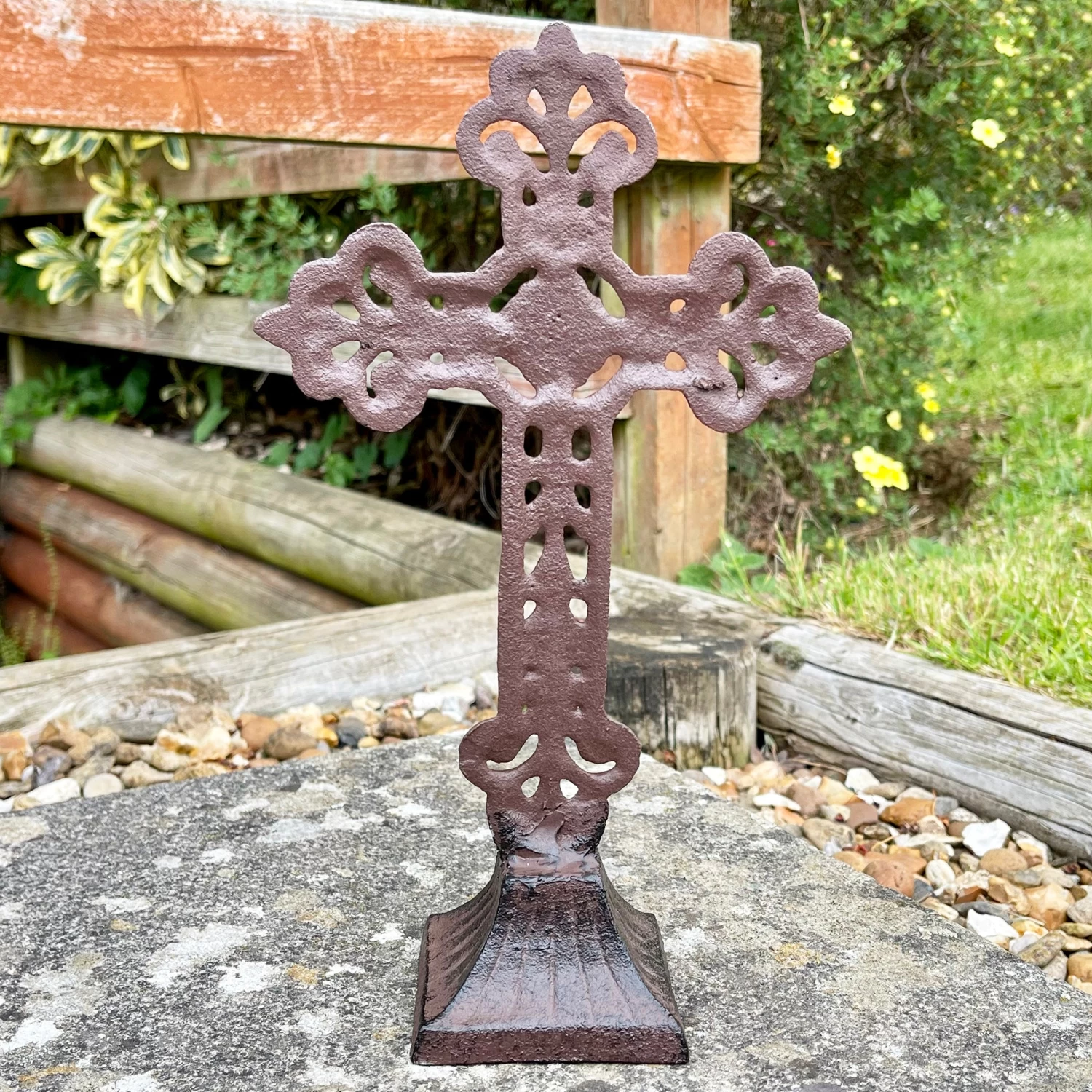 Darthome Limited Cast Iron Cross On Stand 28cm 7 Darthome Limited Cast Iron Cross On Stand 28cm - Image 5