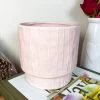 Darthome Limited Striped Pastel Pink Pot Cover -Décor Dreams Shop IMG E6226