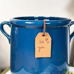 Darthome Limited Synergy Blue Urn Pot -Décor Dreams Shop IMG E6257