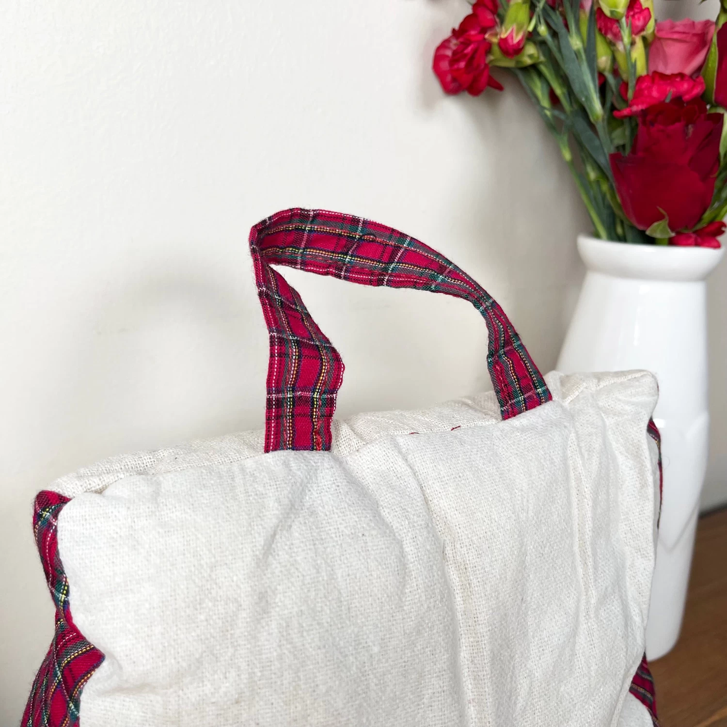 Darthome Limited Tartan Red Home Doorstop 7 Darthome Limited Tartan Red Home Doorstop - Image 5