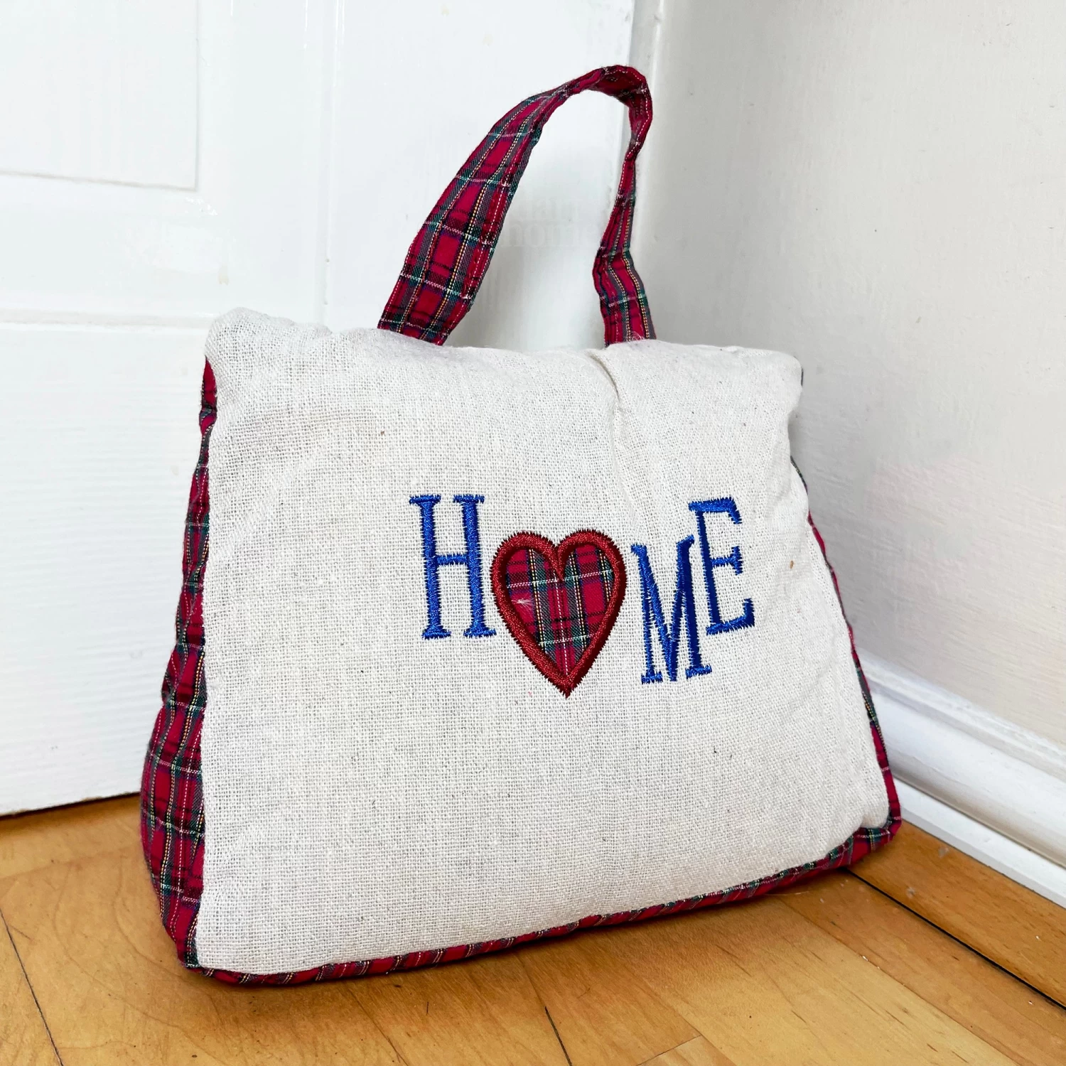 Darthome Limited Tartan Red Home Doorstop 8 Darthome Limited Tartan Red Home Doorstop - Image 6