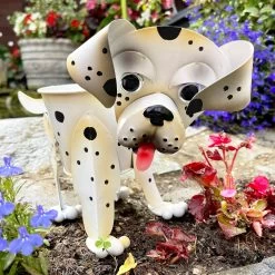 Darthome Limited Metal Wobbly Dalmation Dog Planter -Décor Dreams Shop IMG E6411 edited112