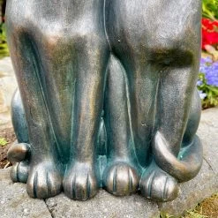 Darthome Limited Resin Preening Cats Garden Sculpture -Décor Dreams Shop IMG E6425 edited124