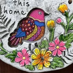 Darthome Limited Bless This Home Cement Hanging Plaque 11 Darthome Limited Bless This Home Cement Hanging Plaque -Décor Dreams Shop IMG E6475 edited168