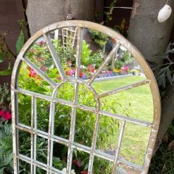 Darthome Limited Metal Arch Garden Wall Mirror -Décor Dreams Shop IMG E6484 edited174