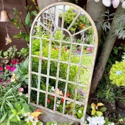 Darthome Limited Metal Arch Garden Wall Mirror -Décor Dreams Shop IMG E6487 edited176