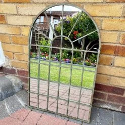 Darthome Limited Metal Arch Garden Wall Mirror -Décor Dreams Shop IMG E6491 edited180