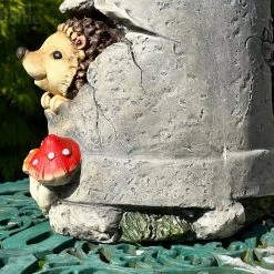 Darthome Limited Hedgehog In Antique Bucket Flower Pot -Décor Dreams Shop IMG E6614