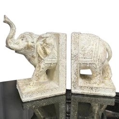 Darthome Limited Set Of 2 Indian Elephant Bookends -Décor Dreams Shop IMG E6670copy