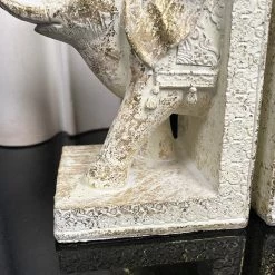 Darthome Limited Set Of 2 Indian Elephant Bookends -Décor Dreams Shop IMG E6675