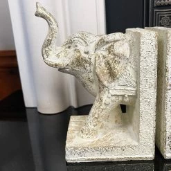 Darthome Limited Set Of 2 Indian Elephant Bookends -Décor Dreams Shop IMG E6676