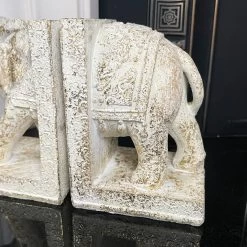 Darthome Limited Set Of 2 Indian Elephant Bookends -Décor Dreams Shop IMG E6678