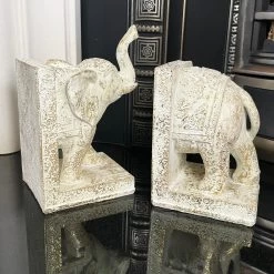 Darthome Limited Set Of 2 Indian Elephant Bookends -Décor Dreams Shop IMG E6681