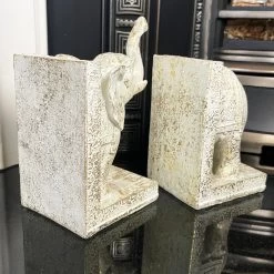 Darthome Limited Set Of 2 Indian Elephant Bookends -Décor Dreams Shop IMG E6682