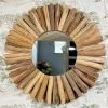 Darthome Limited Driftwood Round Mirror 80cm -Décor Dreams Shop IMG E6903