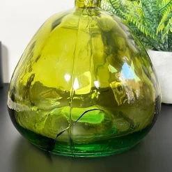 Darthome Limited Recycled Glass Green Bubble Vase -Décor Dreams Shop IMG E7005