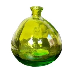 Darthome Limited Recycled Glass Green Bubble Vase -Décor Dreams Shop IMG E7006copy