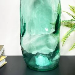 Darthome Limited Recycled Glass Tall Bottle Vase -Décor Dreams Shop IMG E7024