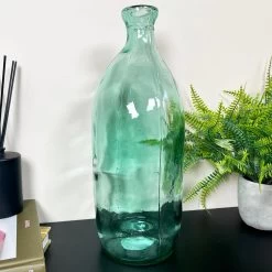 Darthome Limited Recycled Glass Tall Bottle Vase -Décor Dreams Shop IMG E7029