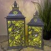 Darthome Limited LED Grey Leaf Hurricane Lanterns -Décor Dreams Shop IMG E7184 edited297