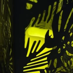 Darthome Limited LED Grey Leaf Hurricane Lanterns -Décor Dreams Shop IMG E7195 edited307