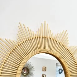 Darthome Limited 60cm Bamboo Sunburst Wall Mirror -Décor Dreams Shop IMG E7263