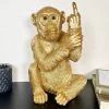 Darthome Limited Large Gold Up Yours Monkey Ornament -Décor Dreams Shop IMG E7387