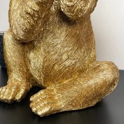 Darthome Limited Large Gold Up Yours Monkey Ornament -Décor Dreams Shop IMG E7397