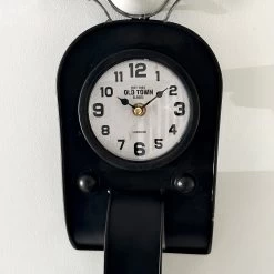 Darthome Limited Black Scooter Wall Clock -Décor Dreams Shop IMG E7410