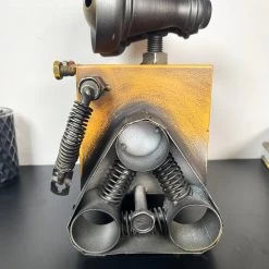 Darthome Limited Yellow Square Robot Clock -Décor Dreams Shop IMG E7423