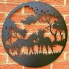 Darthome Limited Horse Pair Silhouette Metal Wall Art 50cm -Décor Dreams Shop IMG E7430 editedAG