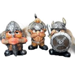 Darthome Limited Set Of 3 Mini Viking Figurines -Décor Dreams Shop IMG E7459copy