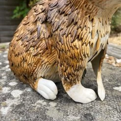 Darthome Limited Brown Metal Rabbit Garden Sculpture -Décor Dreams Shop IMG E7623 editedBQ