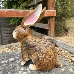 Darthome Limited Brown Metal Rabbit Garden Sculpture -Décor Dreams Shop IMG E7624 editedBR