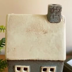 Darthome Limited Tall Ceramic Grey House Tea Light Holder -Décor Dreams Shop IMG E7638