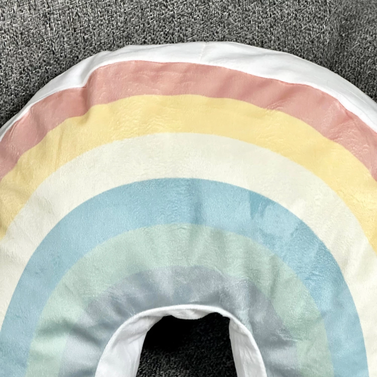 Darthome Limited Pastel Rainbow Cushion 5 Darthome Limited Pastel Rainbow Cushion - Image 3