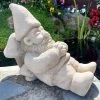 Darthome Limited Stone Sleeping Gnome Garden Ornament -Décor Dreams Shop IMG E7653copy