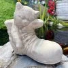 Darthome Limited Stone Cat In Boot Garden Ornament -Décor Dreams Shop IMG E7666 editedN