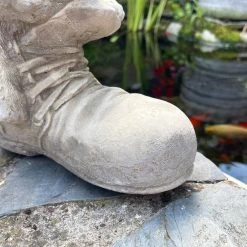 Darthome Limited Stone Cat In Boot Garden Ornament -Décor Dreams Shop IMG E7669 editedQ