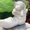 Darthome Limited Stone Dog In Boot Garden Ornament 1 Darthome Limited Stone Dog In Boot Garden Ornament -Décor Dreams Shop IMG E7671 editedS