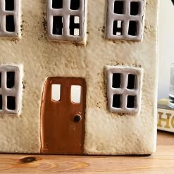 Darthome Limited Cream Cottage House Candle Holder -Décor Dreams Shop IMG E7722