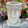 Darthome Limited Stone Easter Island Head Planter
