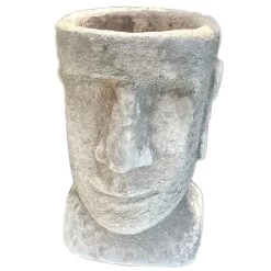 Darthome Limited Stone Easter Island Head Planter -Décor Dreams Shop IMG E7722 editedBKcopy